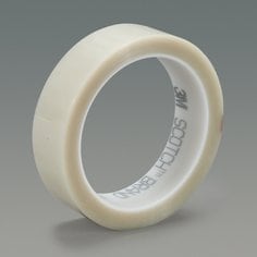 3M™ Edging and Reinforcing Tape 8411, Transparent, 3/4 in x 72 yd, 1.5 mil, 48 rolls per case