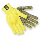 MCR Safety Dotted One Side Kevlar Glove, Large, 12 pairs/pack