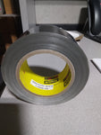 3M™ High Temperature Aluminum Foil Glass Cloth Tape 363, Silver, 2 in x 36 yd, 7.3 mil.