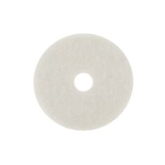 3M™ White Super Polish Pad 4100, White, 330 mm x 82 mm, 13 in, 5 ea/Case
