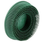 Scotch-Brite™ Roloc™ Bristle Disc, RD-ZB, 50, TR, Green, 3 in x 5/8 in,
Tapered, 10/Carton, 40 ea/Case