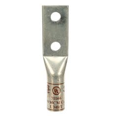 3M™ Scotchlok™ Copper Two Hole Long Barrel Lug 31166, up to 35 kV, 500
kcmil, Brown, 10/Case