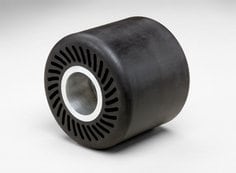 3M™ Rubber Slotted Expander Wheel 28349, 3-2/5 in x 3 in 5/8 in Arbor
Hole, 1 ea/Case