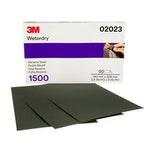 3M™ Wetordry™ Abrasive Sheet 401Q, 02023, 1500, 5 1/2 in x 9 in, 50
sheets per carton, 5 cartons per case