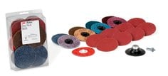 3M™ Roloc™ Disc Pack 983S, 82900, TR, 3 in, Die R300V, 5 ea/Case