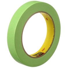 Scotch® Performance Masking Tape 233+, 46334, 18 mm x 55 m, 48 per case