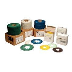 3M™ Flange Adapter- 6 in Radial Bristle Brush Set, 2 in x 1 in, 25
ea/Case