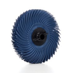 Scotch-Brite™ Radial Bristle Disc, 3 in x 3/8 in 400, 40/Carton, 80
ea/Case