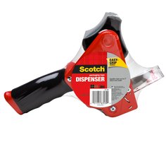 Scotch® Heavy Duty Packaging Tape Dispenser ST-181, Foam Handle with
Retractable Blade