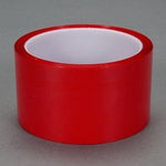 3M™ Polyester Film Tape 850, Red, 2 in x 72 yd, 1.9 mil, 24 rolls per
case