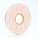 3M™ VHB™ Tape 4950, White, 1/2 in x 36 yd, 45 mil, 18 rolls per case
