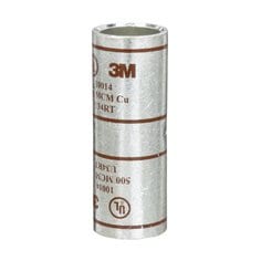 3M™ Scotchlok™ Copper Standard Barrel Connector 10014, up to 35 kV, 500
kcmil, Brown, 3/Case