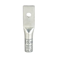 3M™ Scotchlok™ Copper One Hole Lug 30018, up to 35 kV, 4 AWG, Stud Size
#10 (5), Gray, 50/Case