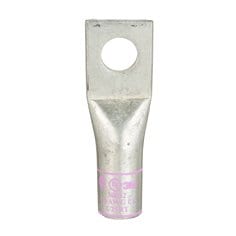 3M™ Scotchlok™ Copper One Hole Lug 30032, up to 35 kV, 1/0 AWG, Stud
Size 3/8 (10), Pink, 10/Case