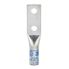 3M™ Scotchlok™ Copper Two Hole Long Barrel Lug 31160, up to 35 kV, 400
kcmil, Blue, 10/Case