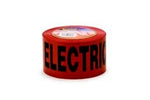 Scotch® Buried Barricade Tape 302, CAUTION BURIED ELECTRIC LINE, 3 in x
1000 ft, Red, 8 rolls/Case
