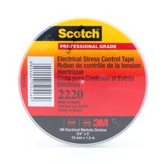 Scotch® Electrical Stress Control Tape 2220, 3/4 in x 15 ft, Gray, 100
rolls/Case