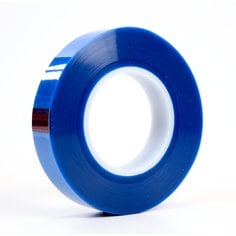 3M™ Polyester Tape 8905, Blue, 1 in x 72 yd, 6.4 mil, 36 rolls per case,
Plastic Core