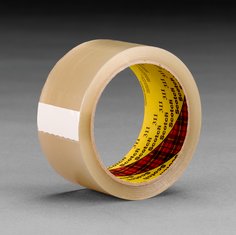 Scotch® Box Sealing Tape 311, Clear, 48 mm x 100 m, 36 Roll/Case