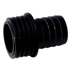 3M™ Vacuum Hose Fitting Adapter 28304, 1 in External Hose Thread x 1 in
Friction Fitting Barb