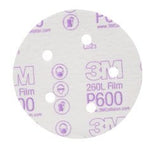 3M™ Hookit™ Finishing Film Abrasive Disc 260L, 01055, 5 in, Dust Free,
P600, 100 discs per pack, 4 pack per case