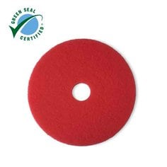 3M™ Red Buffer Pad 5100, 21 in, 5/Case