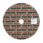 Scotch-Brite™ EXL Unitized Wheel, XL-UW, 8A Medium, 6 in x 1/2 in x 1/2
in, 4 ea/Case