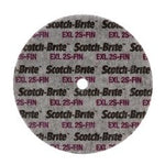 Scotch-Brite™ EXL Unitized Wheel, 6 in x 1/4 in x 1 in 2S FIN, 8 ea/Case