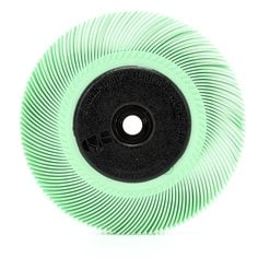 Scotch-Brite™ Radial Bristle Brush, 6 in x 7/16 in x 1 in 1 Micron with
Adapter, 5 ea/Case