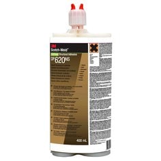 3M™ Scotch-Weld™ Urethane Adhesive DP620NS, Black, 400 mL Duo-Pak, 24/Case