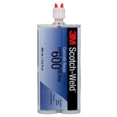 3M™ Scotch-Weld™ Concrete Repair DP600NS, Gray, Non-Sag, 400 mL Duo-Pak,
6/case
