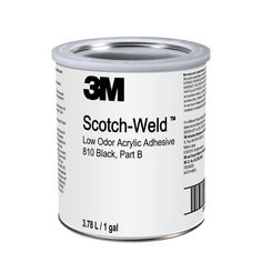 3M™ Scotch-Weld™ Low Odor Acrylic Adhesive 810, Black, Part B, 1 Gallon
Can, 4/case