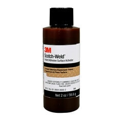 3M™ Scotch-Weld™ Instant Adhesive Surface Activator, Light Amber, 2 fl
oz Bottle, 6/case