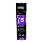 3M™ Polystyrene Foam Insulation Spray Adhesive 78, Inverted, Clear, 24
fl oz Can (Net Wt 17.9 oz), 12/Case