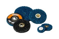 Standard Abrasives™ Quick Change Cleaning Pro Disc, 840498, SiC Coarse,
TR, Black, 3 in, Die Q300V, 10/Carton, 100 ea/Case