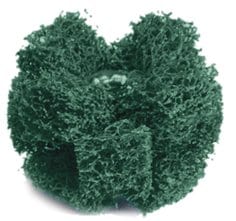 Standard Abrasives™ Buff and Blend Cross Buff HS, 727334, A/O Coarse, 1
in x 3/8 in x 2 Ply x 8-32, 50/Carton, 500 ea/Case