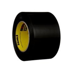 3M™ Preservation Sealing Tape 481, Black, 3 in x 36 yd, 9.5 mil, 12
rolls per case