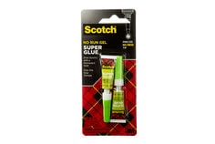 Scotch® Super Glue Gel AD112, .07 oz, 2-Pack