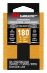 3M™ SandBlaster™ Advanced Sanding Sanding Sponge, 20907-180 ,180 grit, 3
3/4 in x 2 1/2 x 1 in, 1/pk