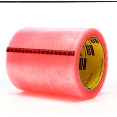 Scotch® Label Protection Tape 821, Pink, 5 in x 72 yd, 8/Case