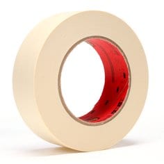 Scotch® High Performance Masking Tape 213, Tan, 2 in x 60 yd, 6.5 mil, 24/Case