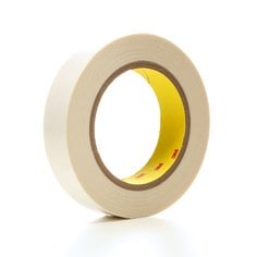 3M™ Double Coated Tape 444, Clear, 1 in x 36 yd, 3.9 mil, 36 Roll/Case