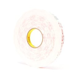 3M™ VHB™ Tape 4945, White, 3/4 in x 36 yd, 45 mil, 12 rolls per case