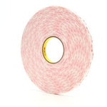 3M™ VHB™ Tape 4930, White, 1/2 in x 72 yd, 25 mil, 18 Roll/Case