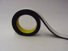 3M™ Vinyl Foam Tape 4714, Black, 1 in x 18 yd, 250 mil, 9 rolls per case