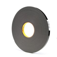 3M™ VHB™ Tape 4949, Black, 1/2 in x 36 yd, 45 mil, 18 rolls per case