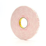 3M™ VHB™ Tape 4932, White, 3/4 in x 72 yd, 25 mil, 12 rolls per case
