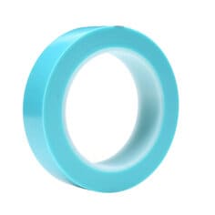 Scotch® High Temperature Fine Line Tape 4737T, Translucent Blue, 1 in x
36 yd, 5.4 mil, 36/Case