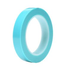 Scotch® High Temperature Fine Line Tape 4737T, Translucent Blue, 3/4 in
x 36 yd, 5.4 mil, 48/Case