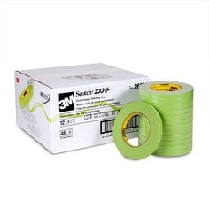 Scotch® Performance Masking Tape 233+, 26332, 12 mm x 55 m, 48 per case